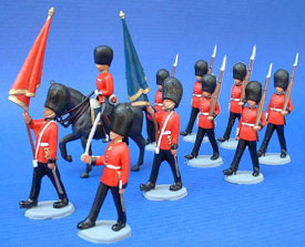 Royal Guards on parade