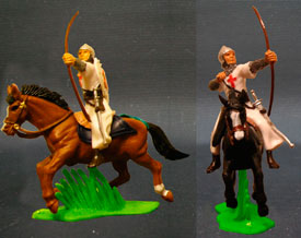 Archers on horseback set