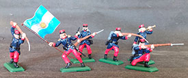 Paraguayan troops Set