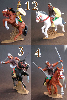 Carthaginians on horseback set