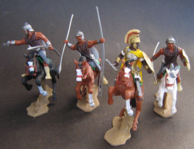 Carthaginians on horseback set