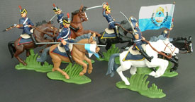 Argentinean Grenadiers mounted set