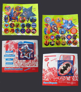 DC & Marvel Stickers