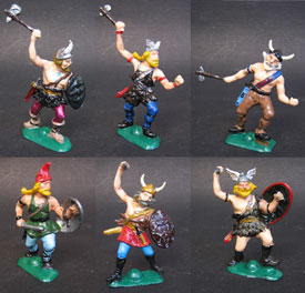 Barbarian Set fully painted
