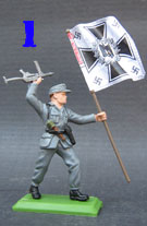 German Infantry flagbearer