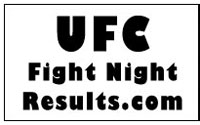 UFC Fight Night results